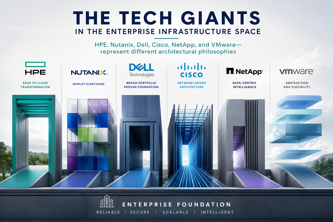 The Titans of Enterprise Infrastructure: A Unified Blueprint for the Hybrid Multi-Cloud Era