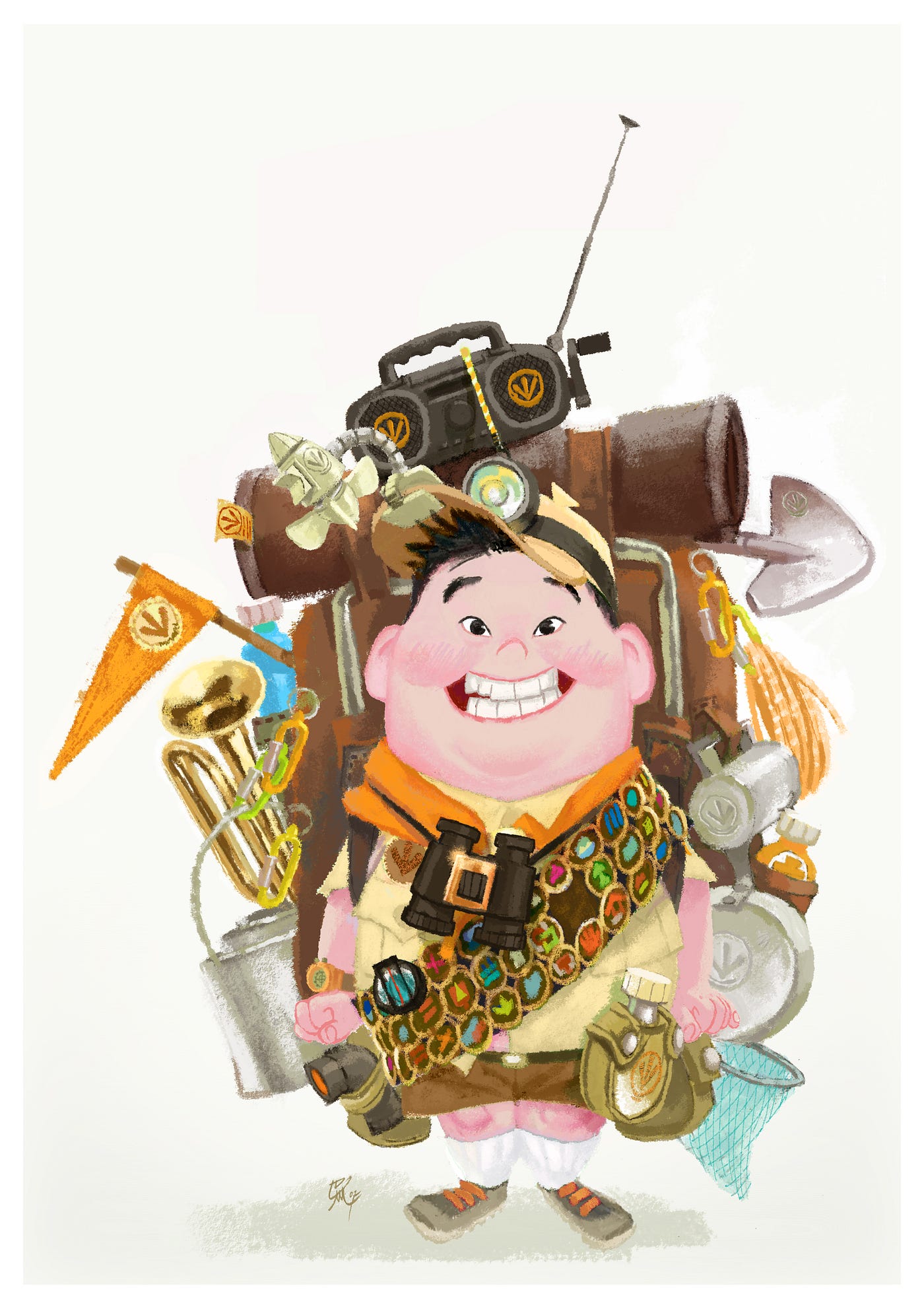 Pixar Animation Sketches