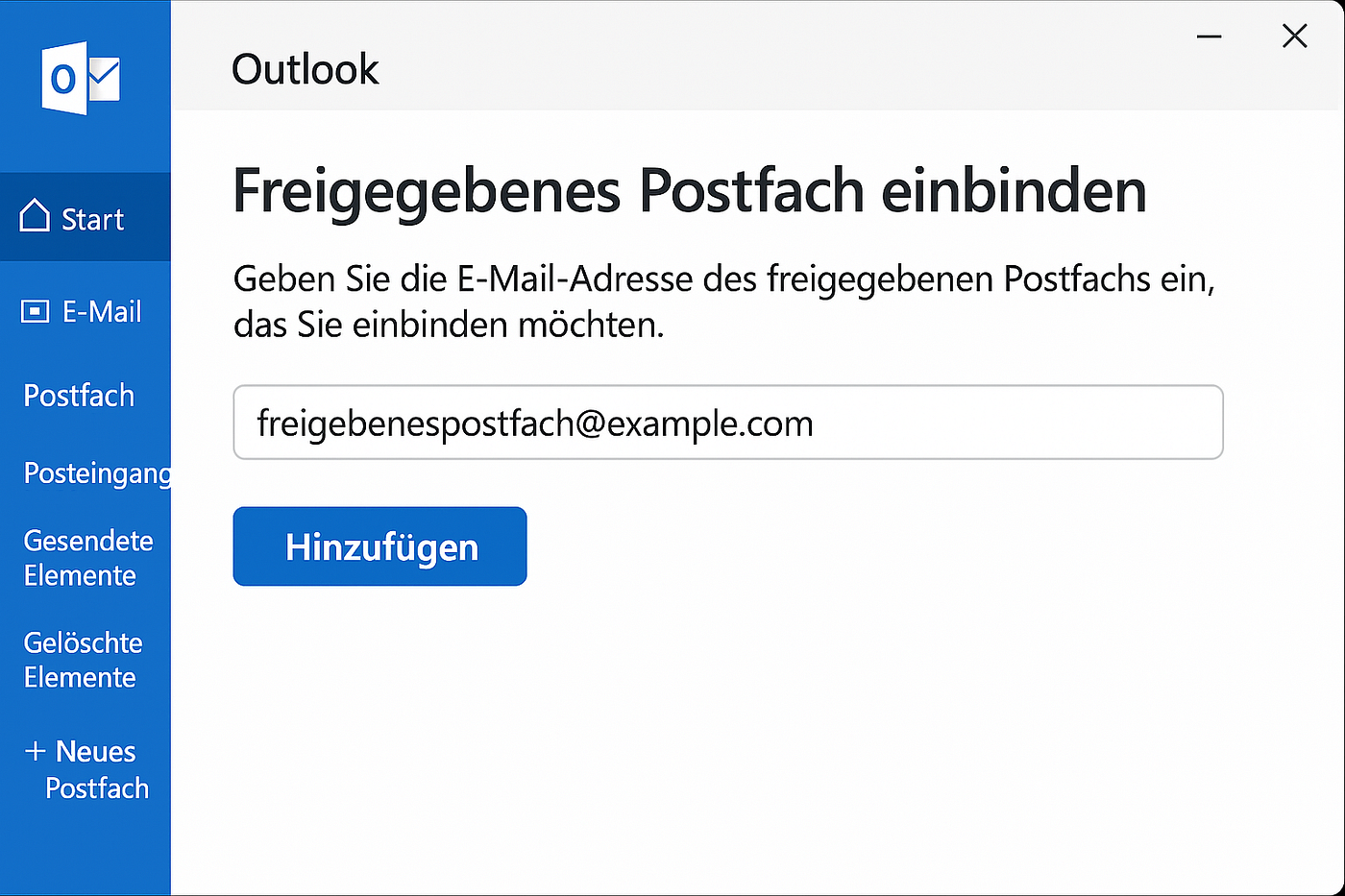 Outlook freigegebenes Postfach einbinden ohne Fehler Schnell erklärt