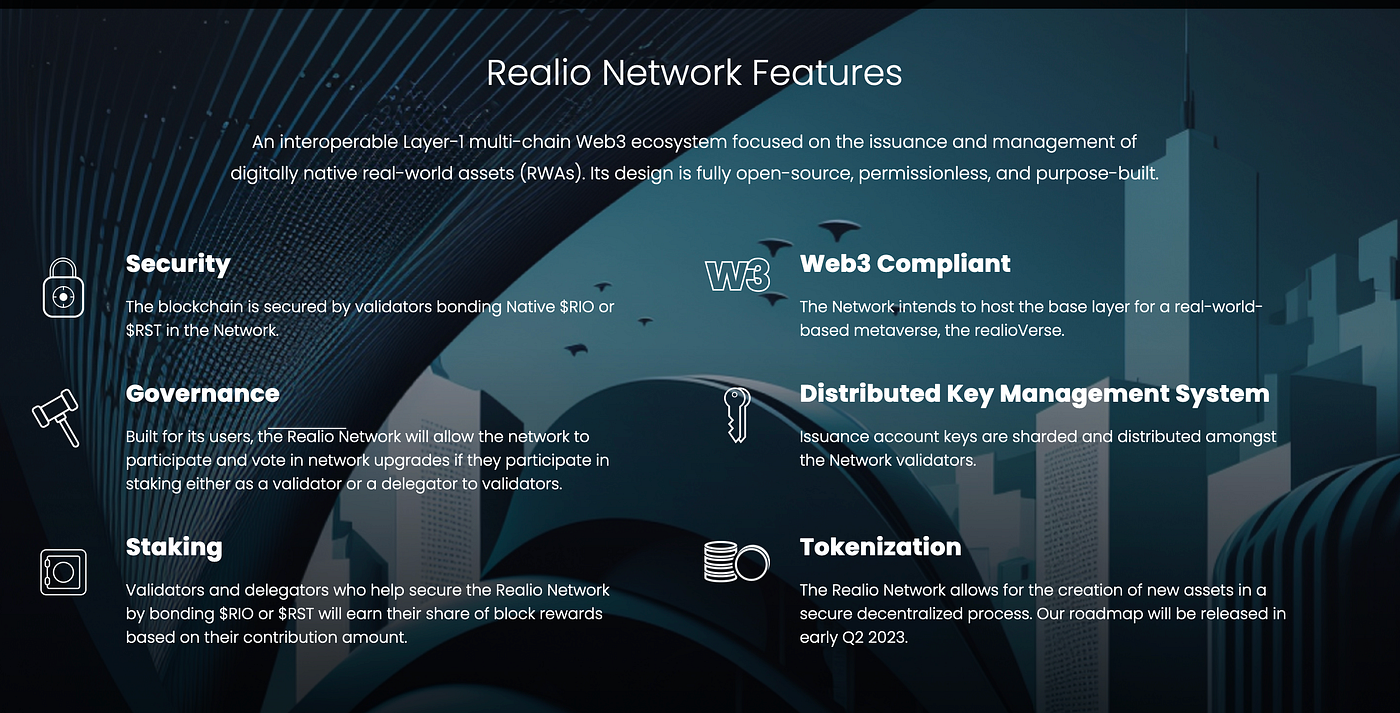Real World Assets Meet Crypto — What is Realio? $RIO $RST | by  Cryptowrit3r.x | Coinmonks | Medium
