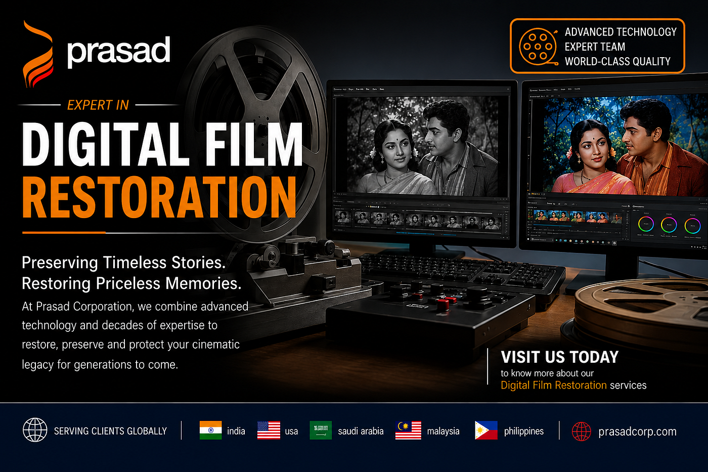 Digital Film Restoration: Reviving India’s Cinematic Treasures