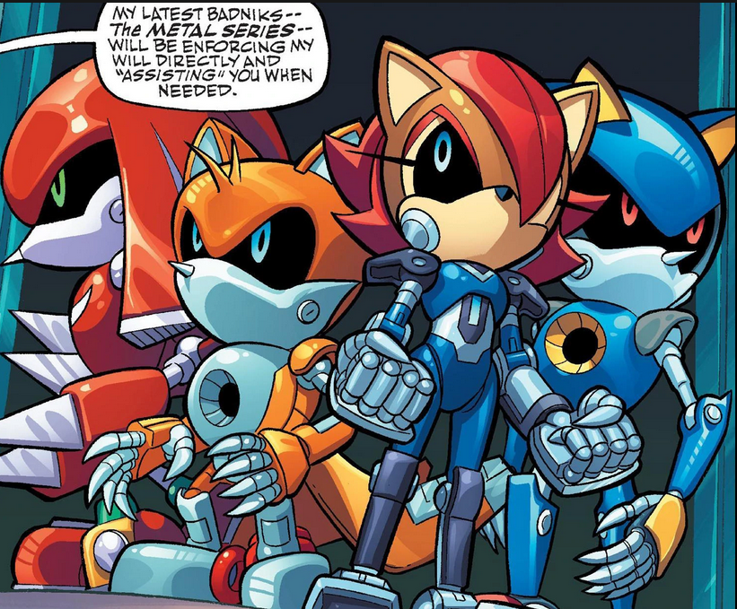 Is neo-metal sonic/metal Sonic the same person as mecha sonic? Or are they  two different robots? (Canon wise) : r/SonicTheHedgehog