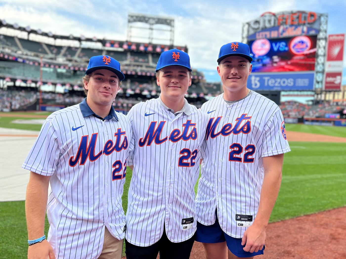 Outfielder selected by New York Mets in draft