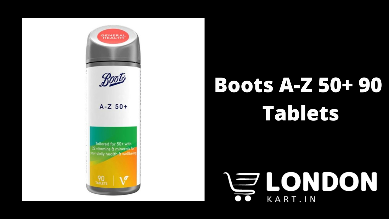 Boots a to z Vitamins. A-Z 50+ is a specially tailored food… | by  Londonkart In | Medium
