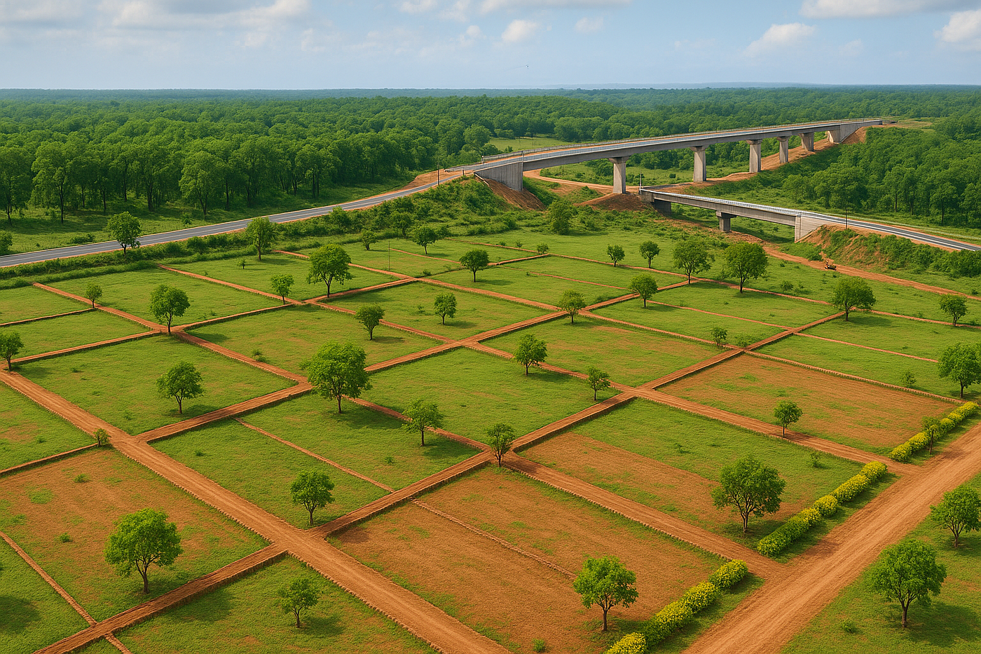 The Role of Infrastructure Growth in Shadnagar’s Real Estate Boom | Forest Nation