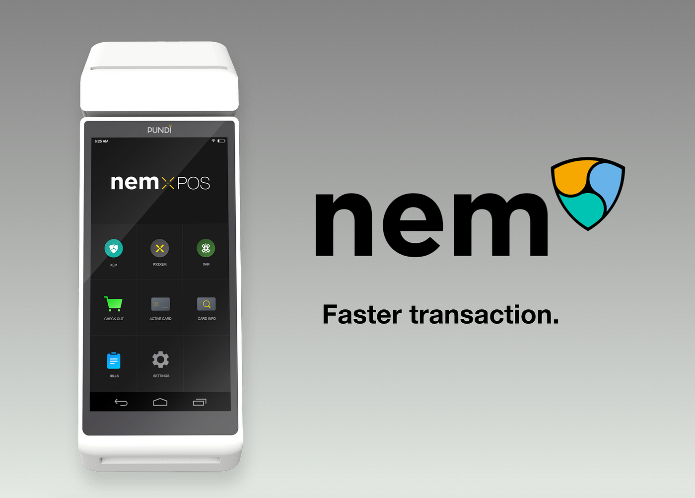 최초의 넴 (NEM) 기반 POS 단말기 등장. 펀디엑스 (Pundi X), 업계 최초로 넴 기반 XPOS 디바이스… | by  Pundi X (writers) | Pundi X | Medium