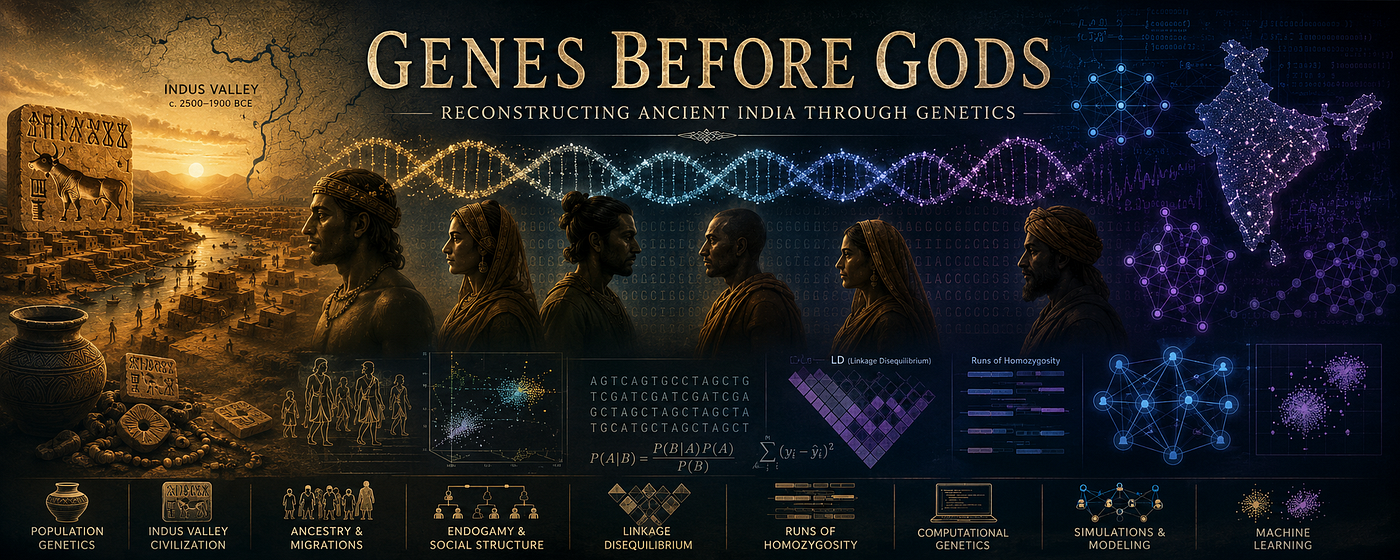 Genes Before Gods: Reconstructing Ancient India Through Genetics Part 11