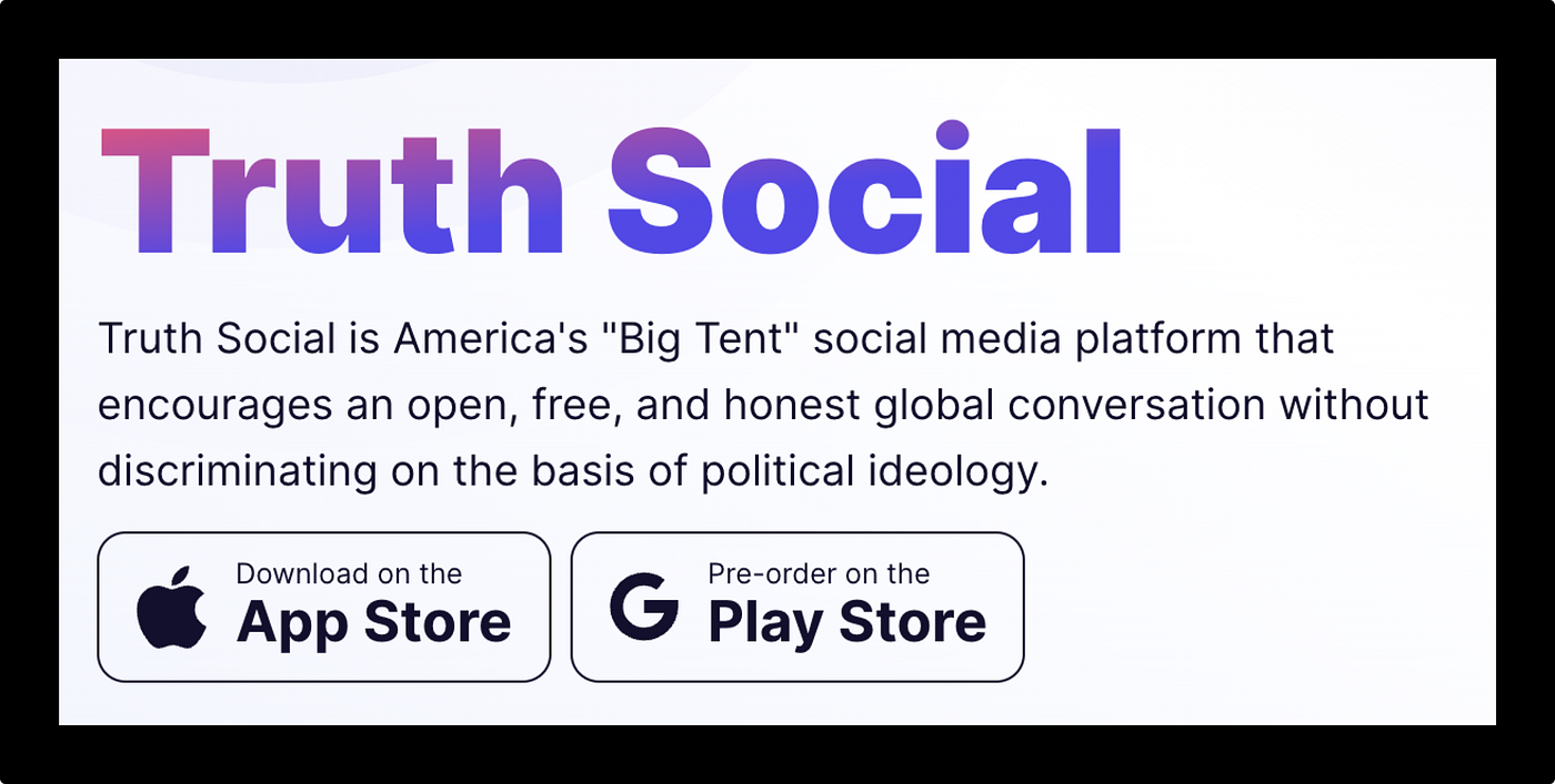 UX for Evil: Analyzing Truth Social App Design | UX Collective