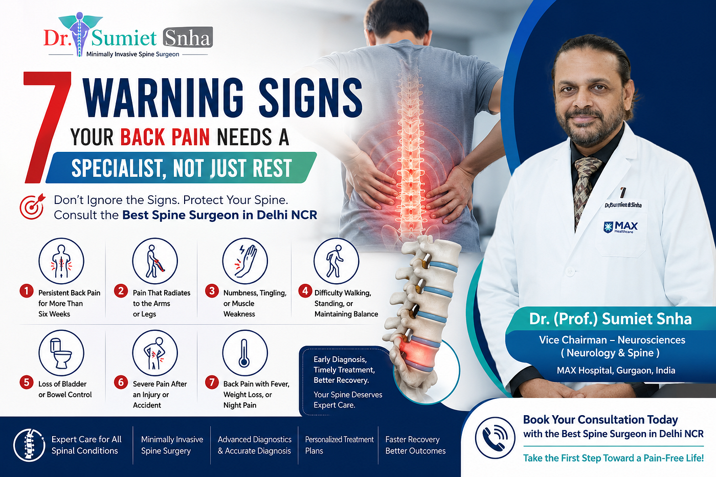 7 Warning Signs Your Back Pain Could Be a Serious Spine Problem
