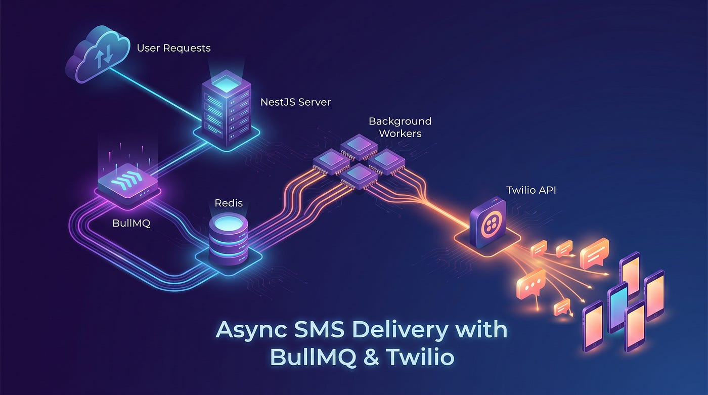 Building a Multi-Channel Notification System in NestJS — Part 2: Adding SMS with Twilio