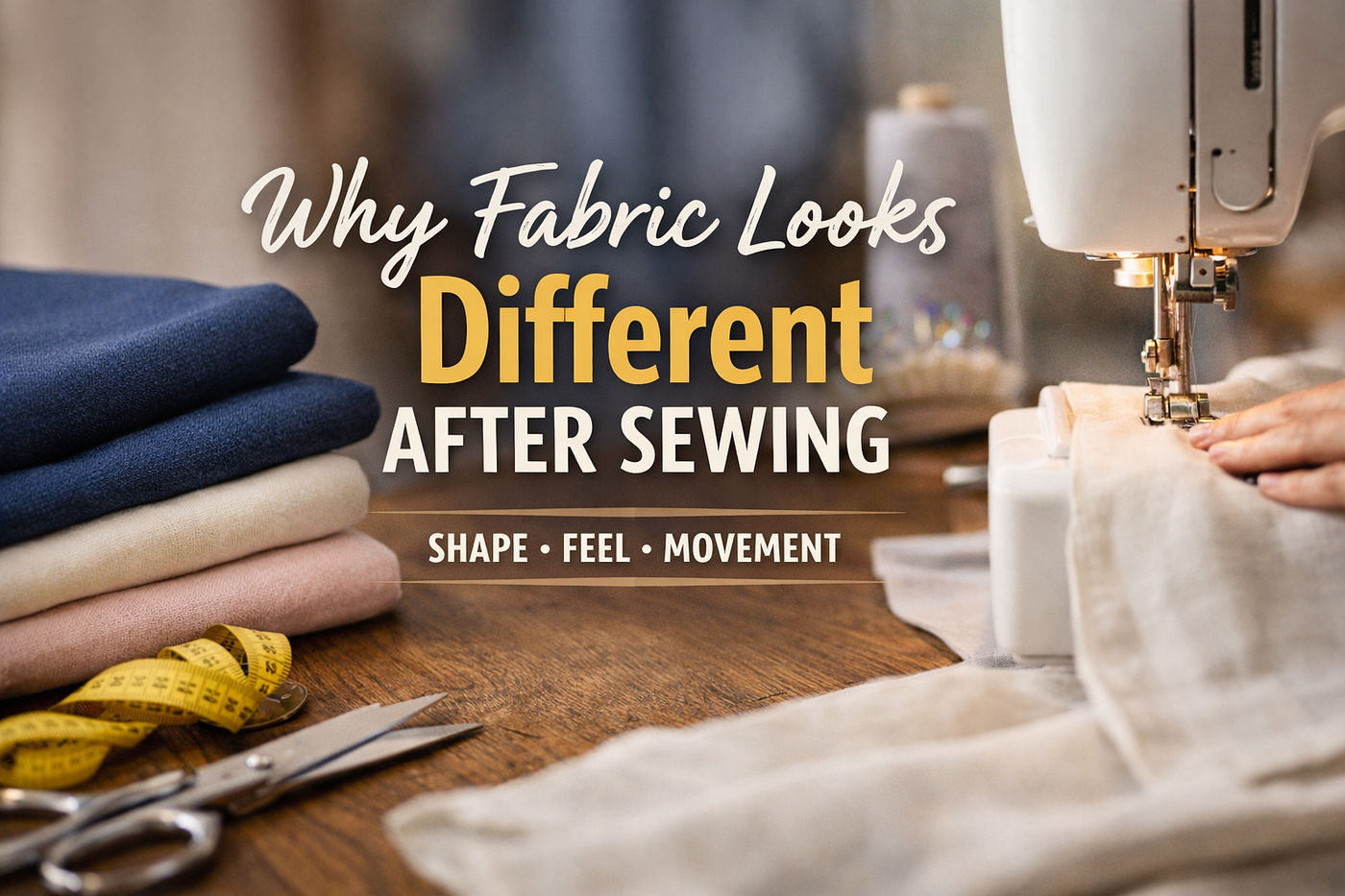 Why the Same Fabric Looks Different After Sewing