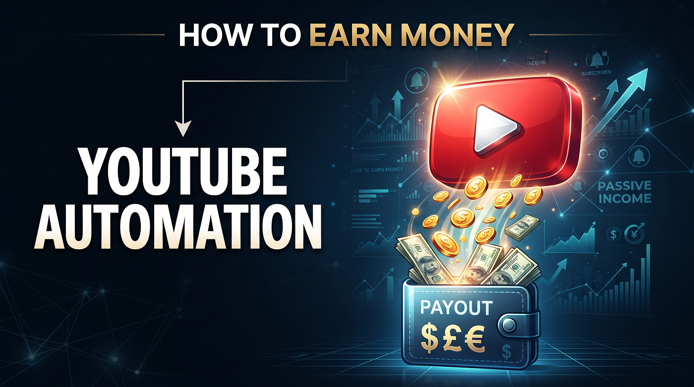 How you can earn money through YouTube Automation?
