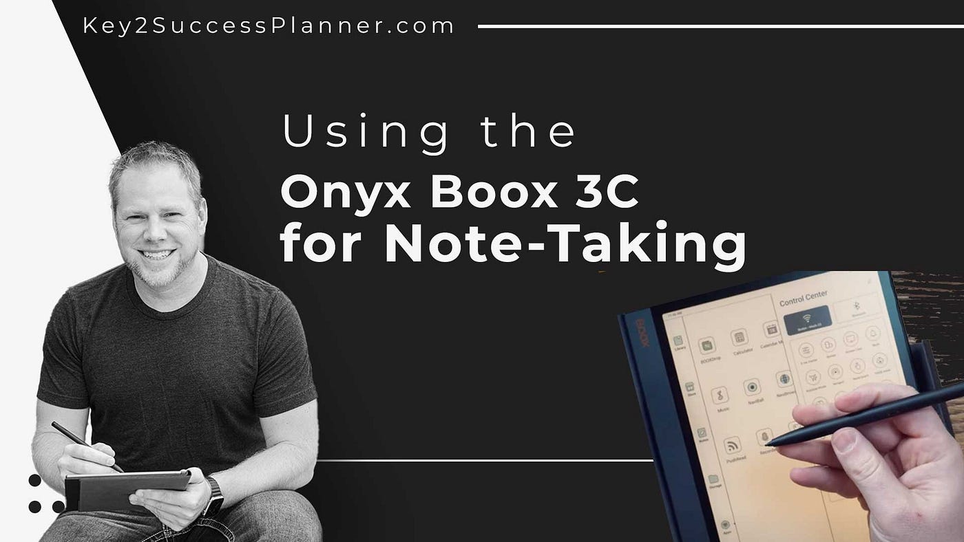 Onyx Boox Note Air 3C - e-Ink color tablet 