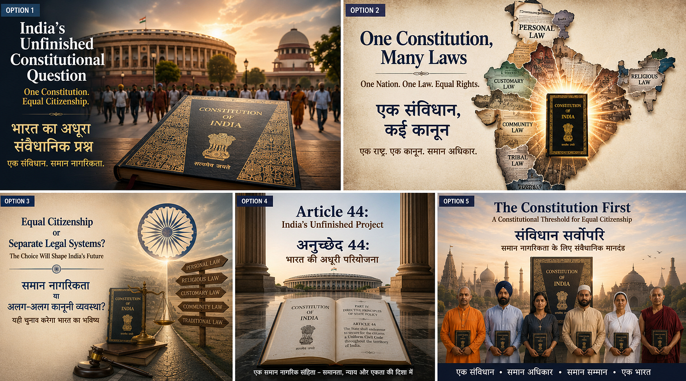 Constitutional Integrity and Equal Citizenship in India