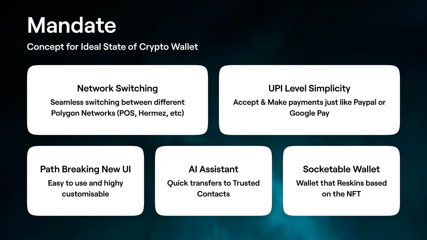 The Future of Wallets in Web3 on Polygon | UX Planet