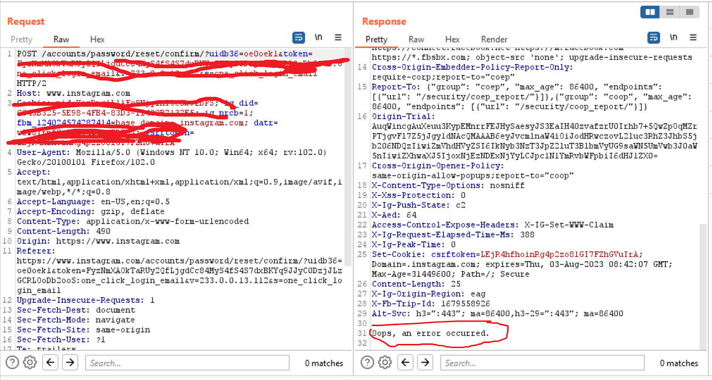 Disavow Flow is Not Properly Enforced in Instagram [1000 USD Bounty] | by  Syd Ricafort (0cod3) | Medium