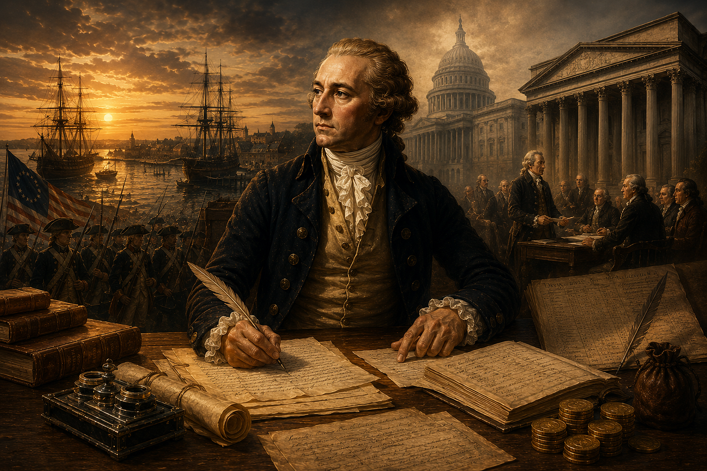 Alexander Hamilton: The Orphaned Immigrant Clerk Who Built America’s Financial System — and Never…