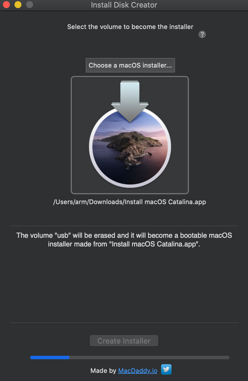 How to make Catalina bootable USB Disk | by Jiradett  Kerdsri | Medium