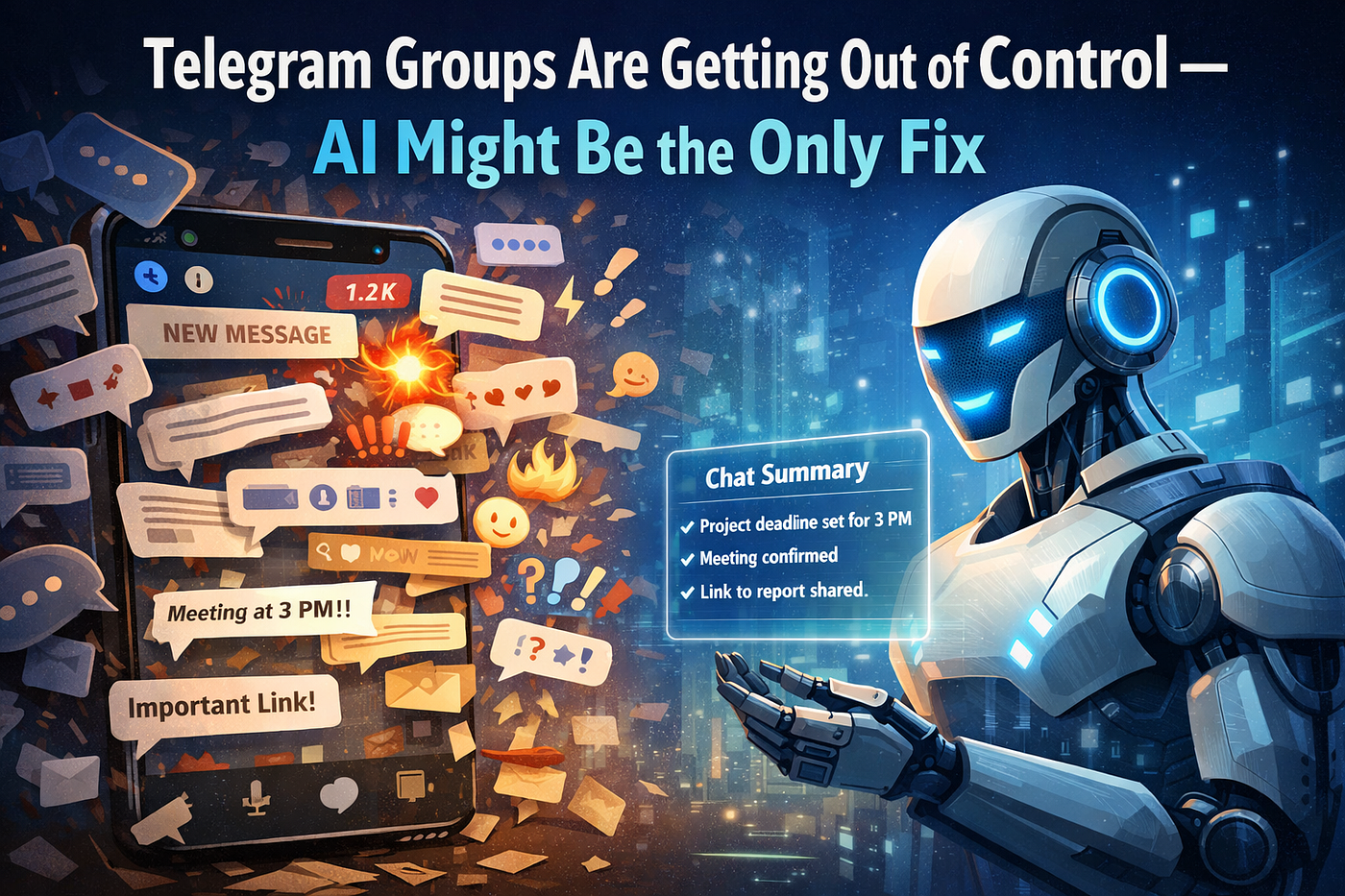 Telegram Groups Are Getting Out of Control — AI Might Be the Only Fix