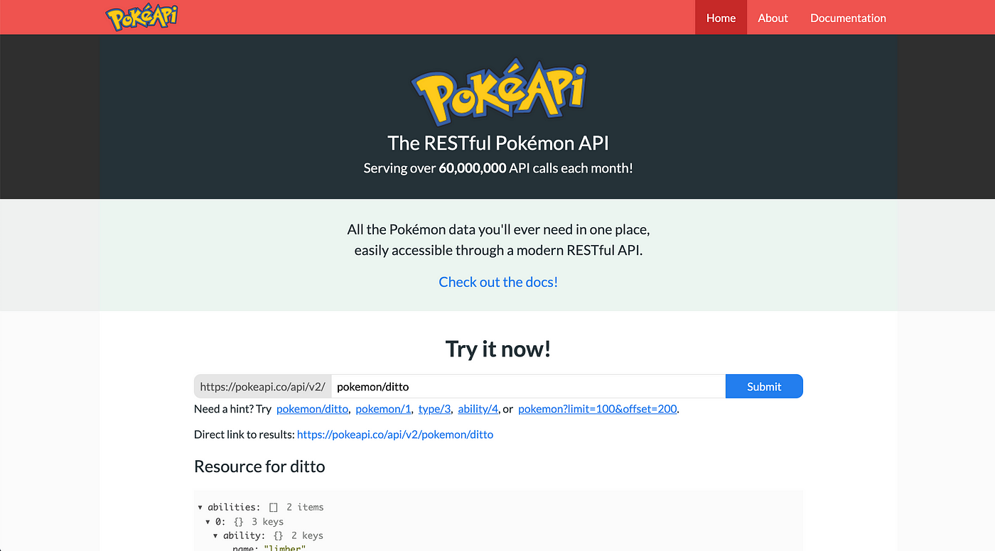Pokemon API Project
