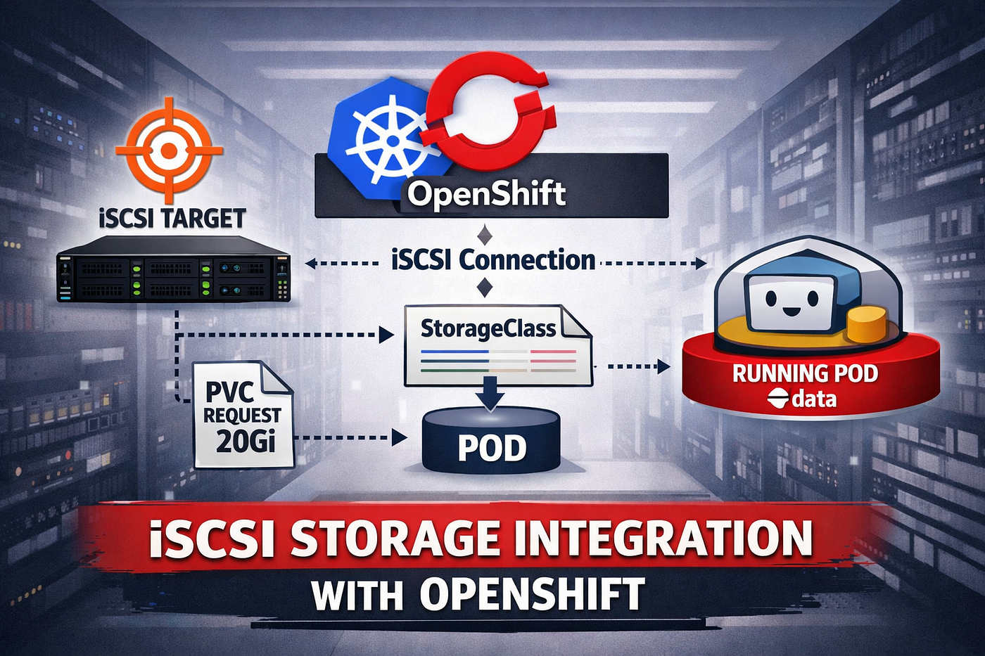 From SAN to Pod: Building iSCSI Storage for OpenShift on CentOS 9