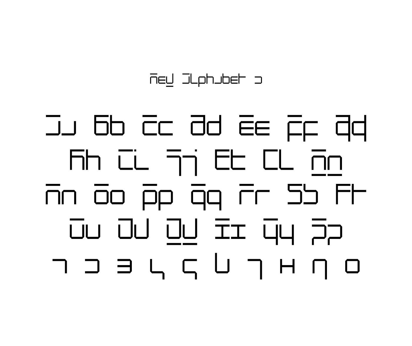 Wim Crouwel alphabets ウィムクロウウェル Wim Crouwel, o “Novo Alfabeto” e o Retrofuturismo | by Gabriel
