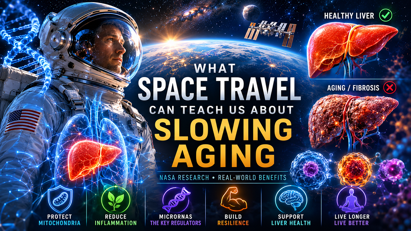 What Space Travel Can Teach Us About Slowing Aging