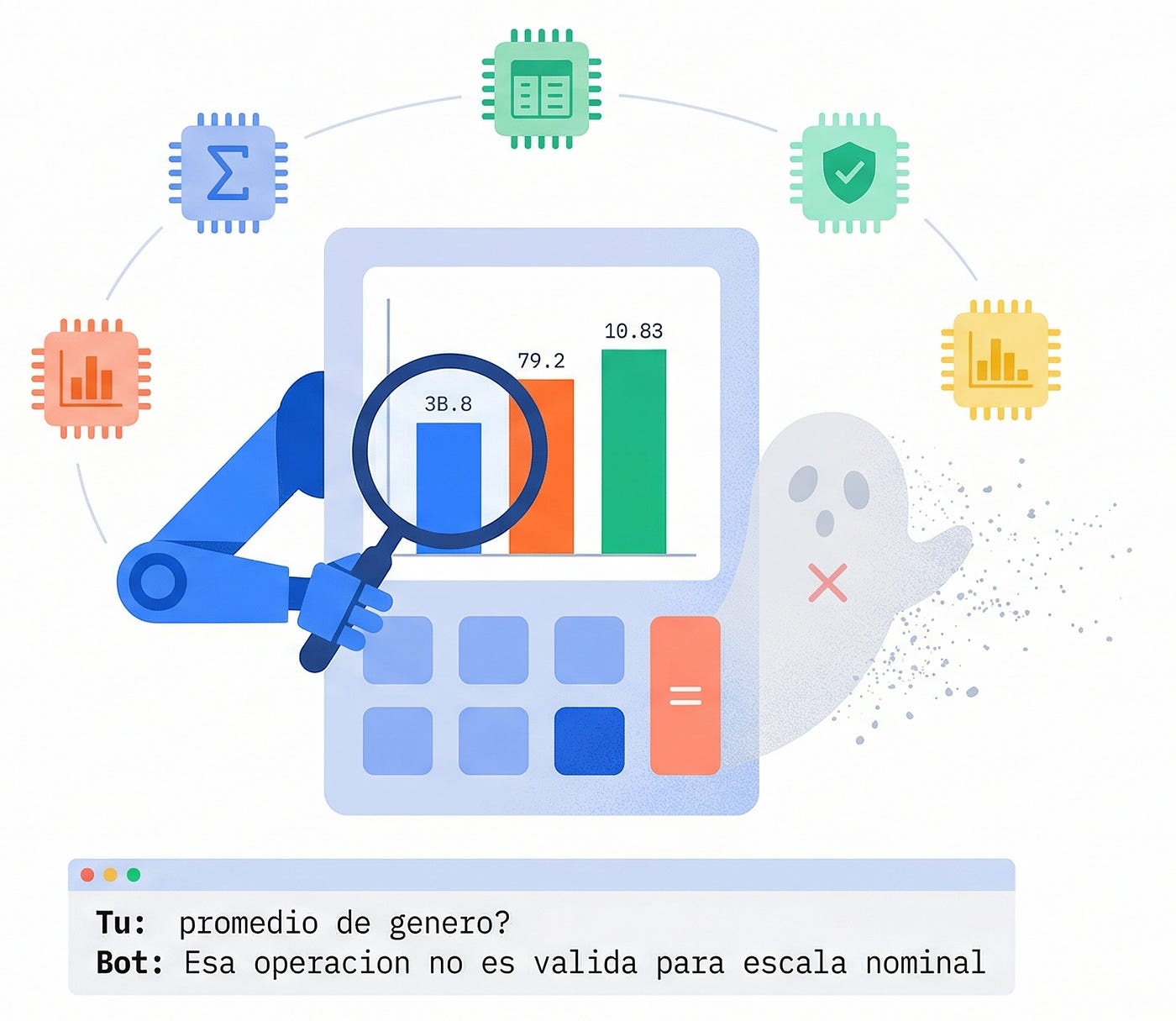 El chatbot que calcula y no inventa