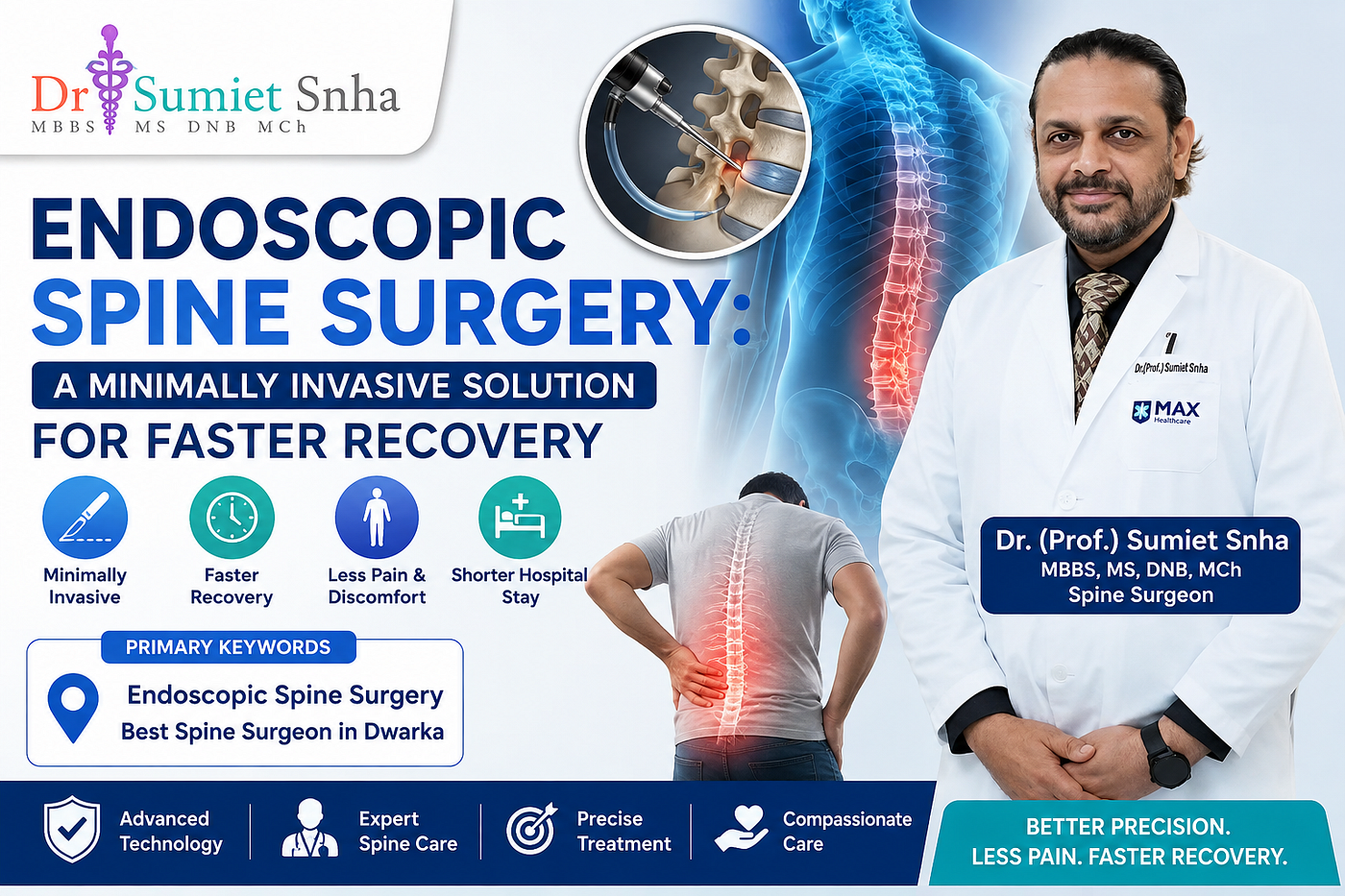 Endoscopic Spine Surgery for Back Pain: A Minimally Invasive Approach to Faster Recovery