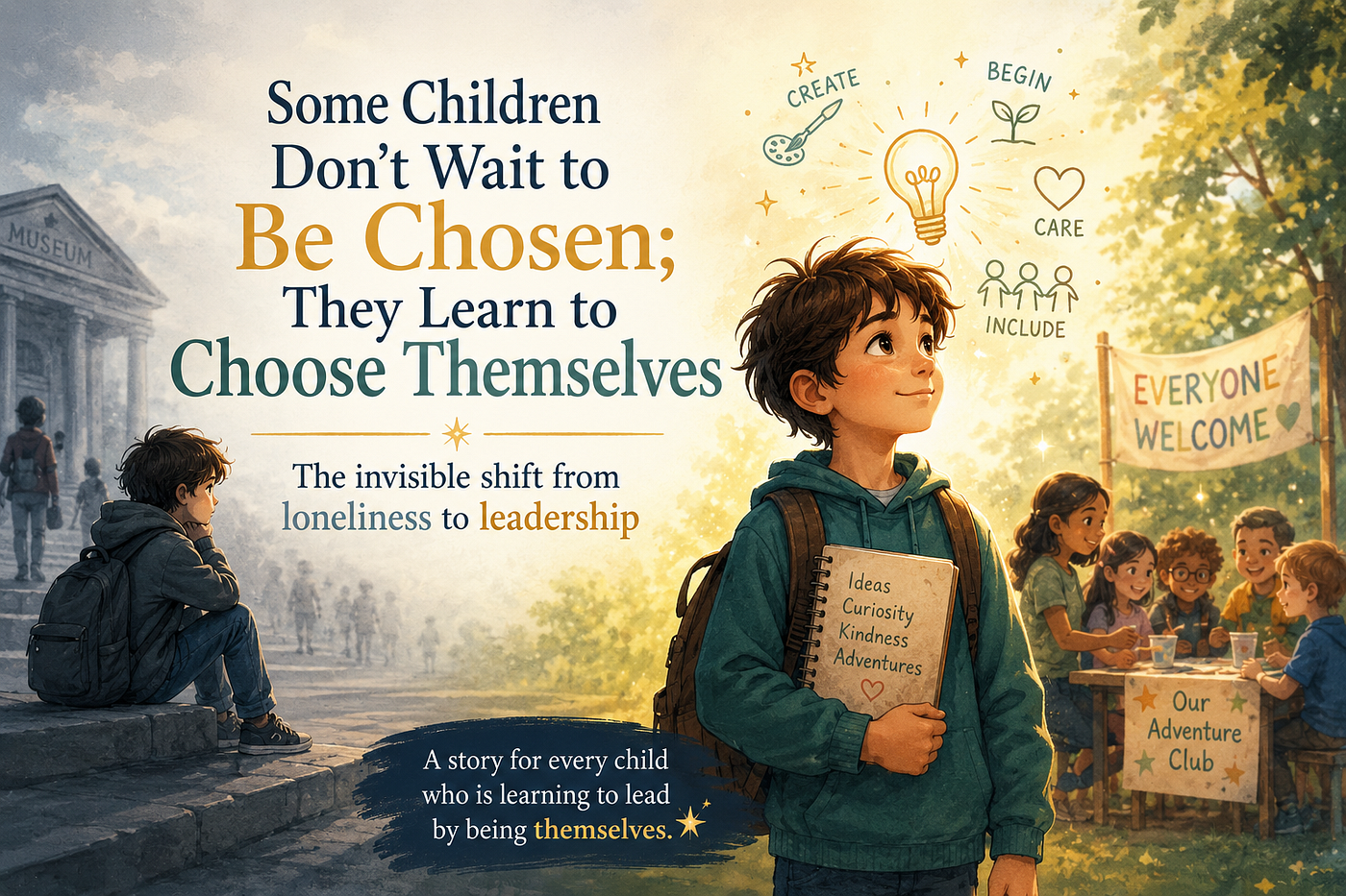 Some Children Don’t Wait to Be Chosen; They Learn to Choose Themselves