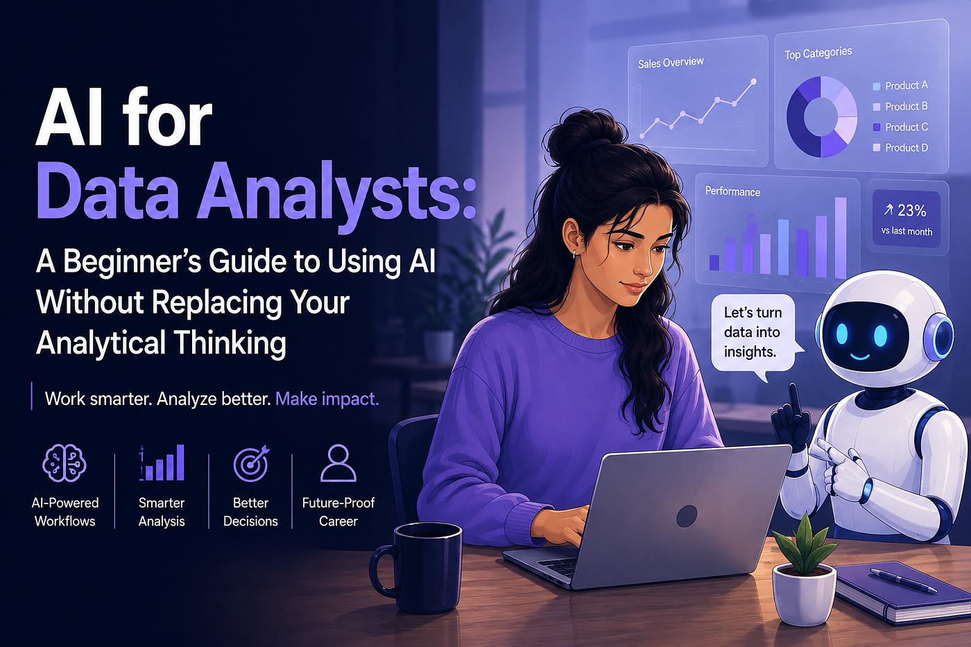 AI for Data Analysts: A Beginner’s Guide to Using AI Without Replacing Your Analytical Thinking