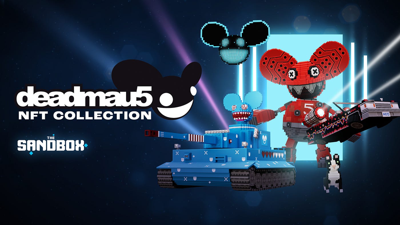 The deadmau5 NFT Drop - The Sandbox - Medium