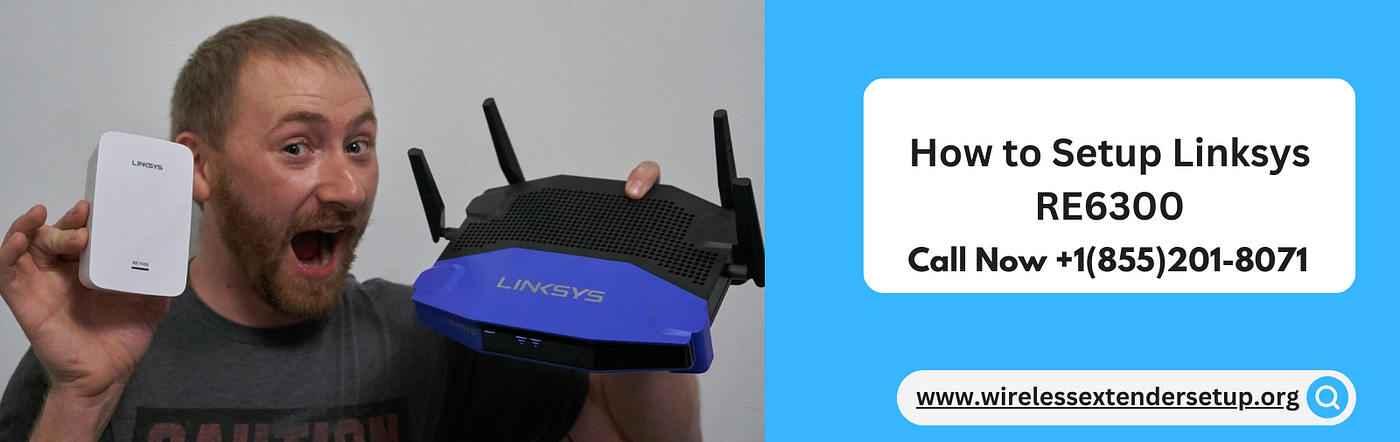 How to Setup Linksys RE6300. Linksys RE6300 is a powerful range…, by  Wirelessextendersetup