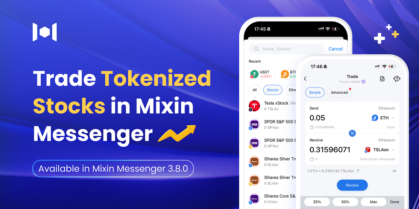 How Tokenized Stocks Are Traded in Crypto Wallets — Mixin
