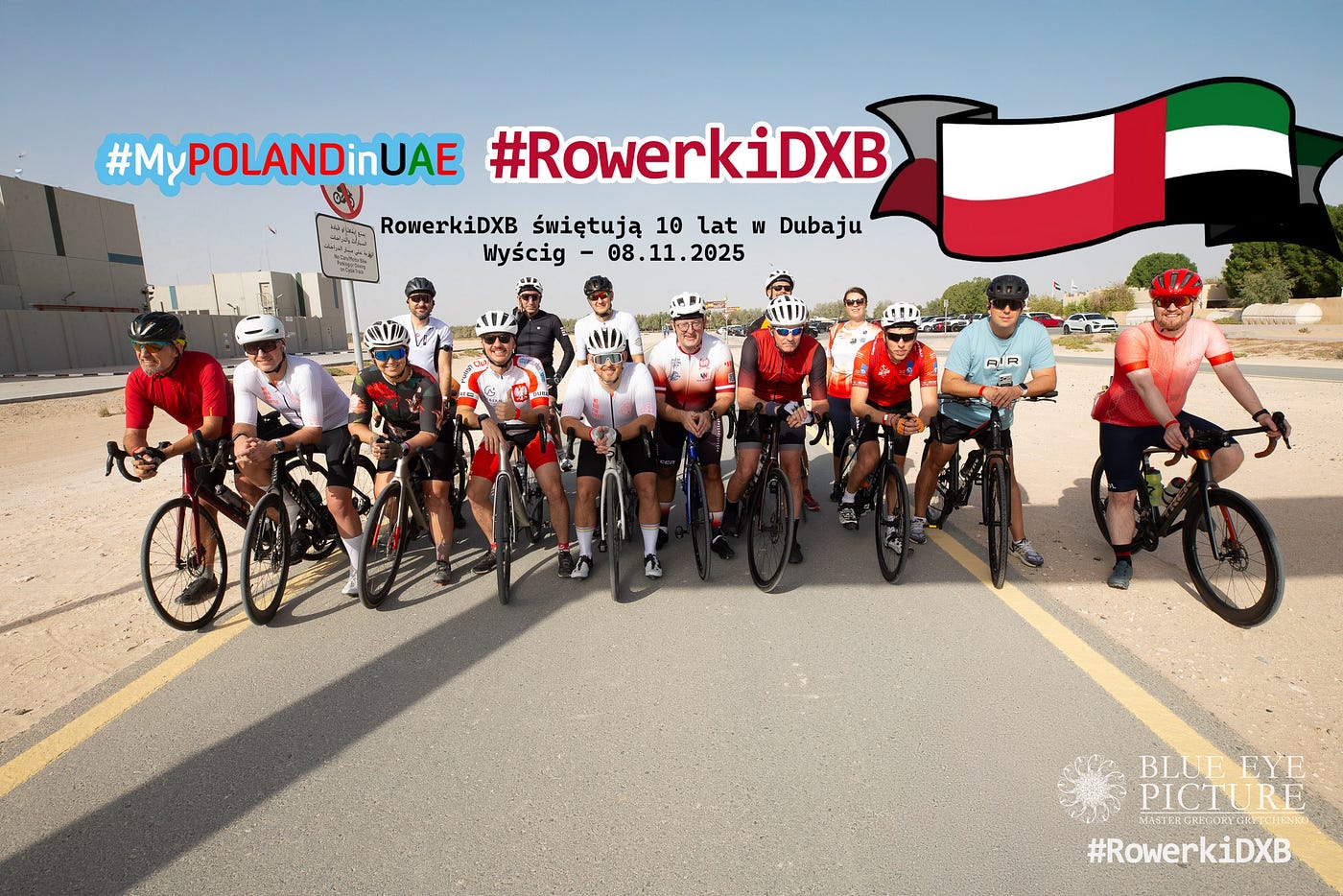 RowerkiDXB świętują 10 lat w Dubaju