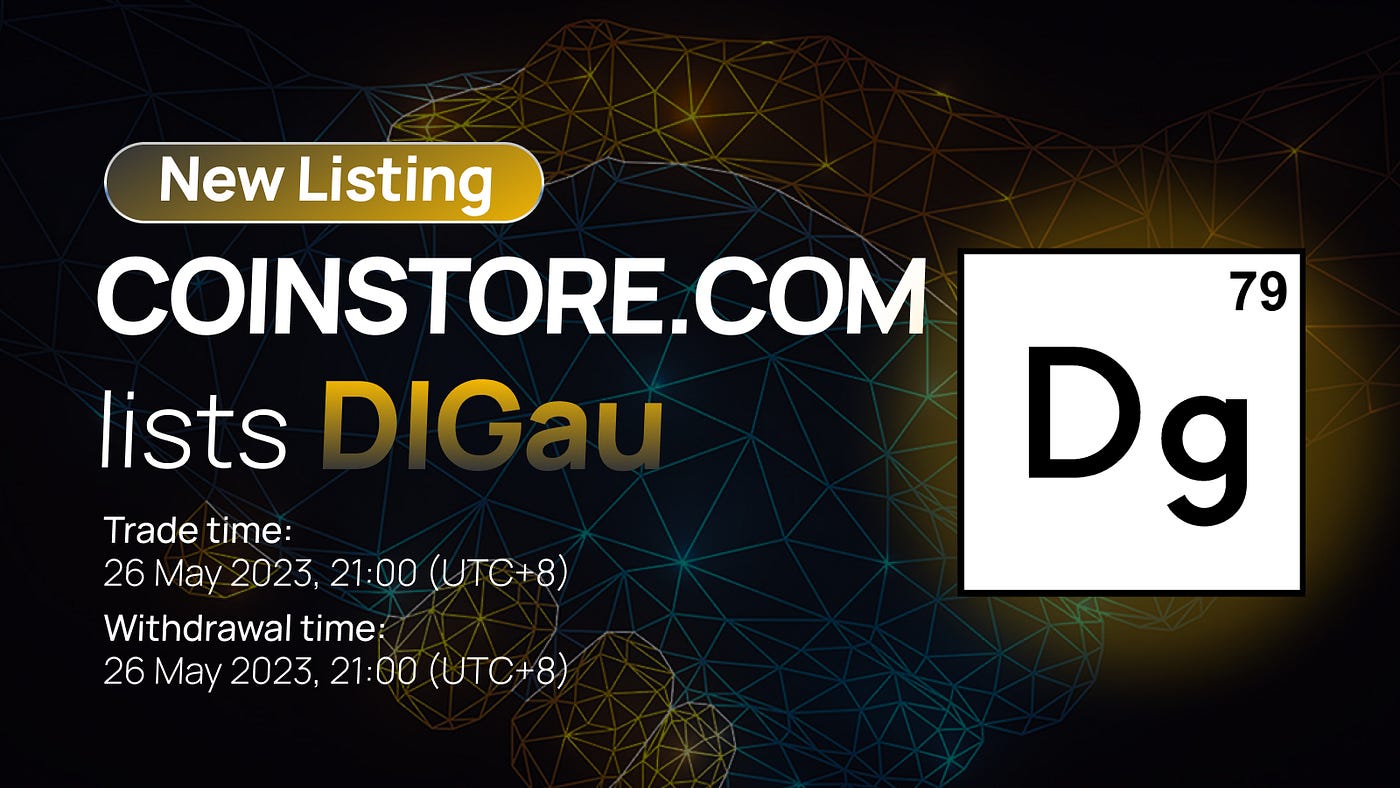 Dignity Gold (DIGau): Revolutionizing Precious Metals Investment with  Blockchain Technology | by Coinstore | Medium
