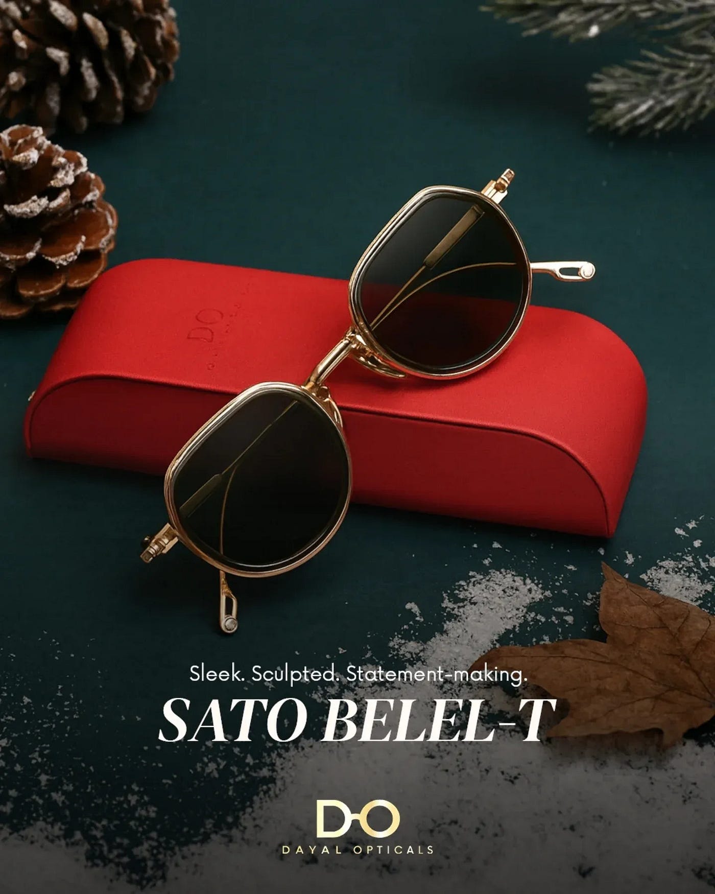 SATO BELEL-T Sunglasses | Sculpted Luxury Japanese Eyewear