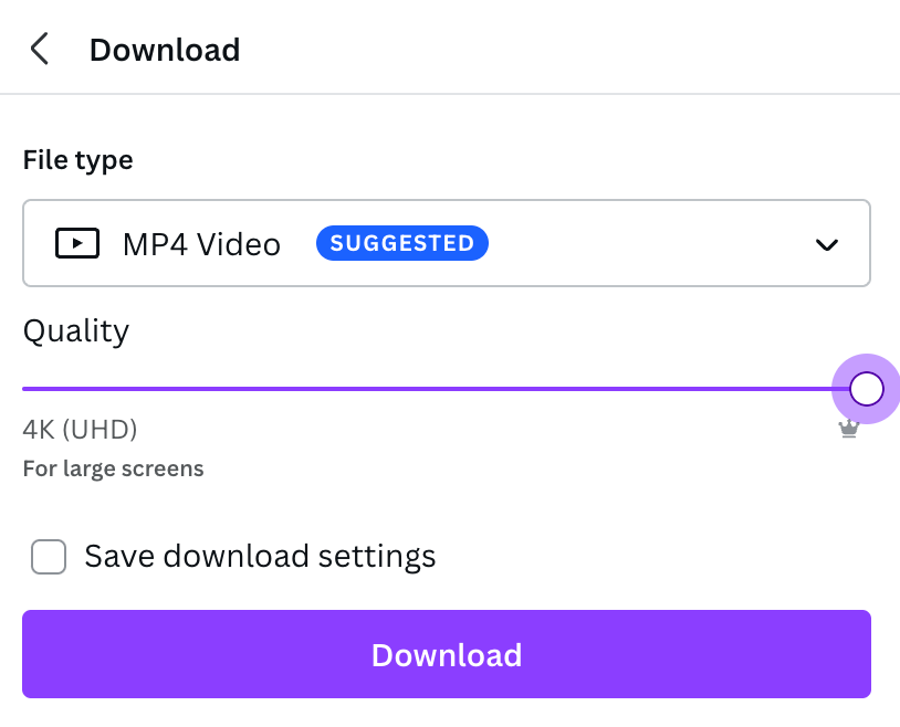 How To Download 4K Images and Videos in Canva 