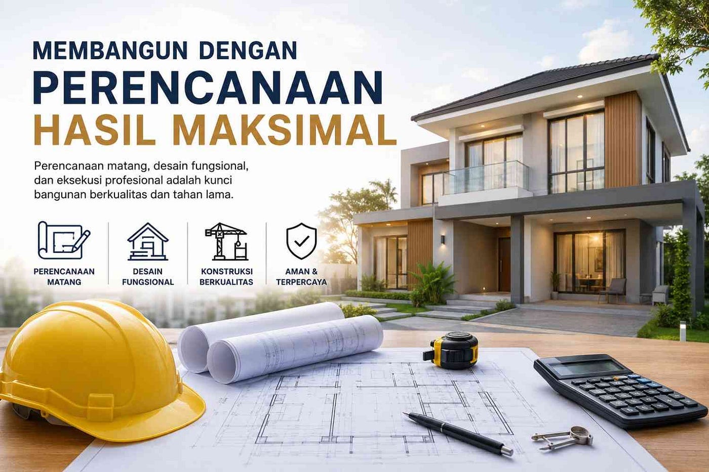 Panduan Lengkap Membangun Rumah dan Bangunan Komersial: Dari Perencanaan hingga Memilih Kontraktor…