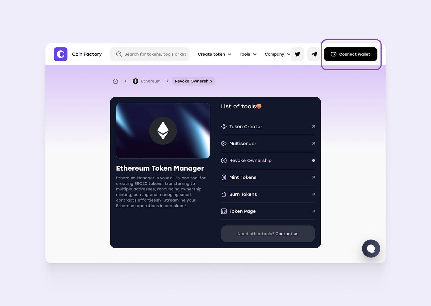 How to Renounce Ownership of an Ethereum Token Contract in 3 Simple Steps |  by Coin Factory | Medium