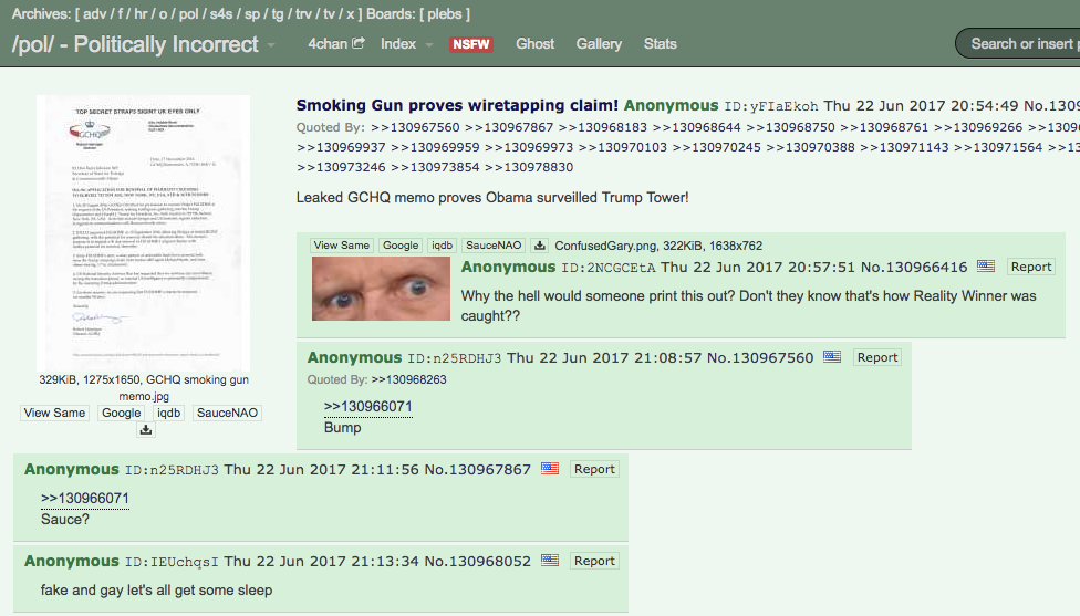 Online Lies About Spies. How a fake letter revived a claim the 