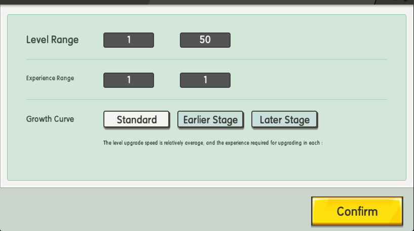 Map setting — Player attribute. In the new map setting panel, there are…, by Mini World Dev Captain