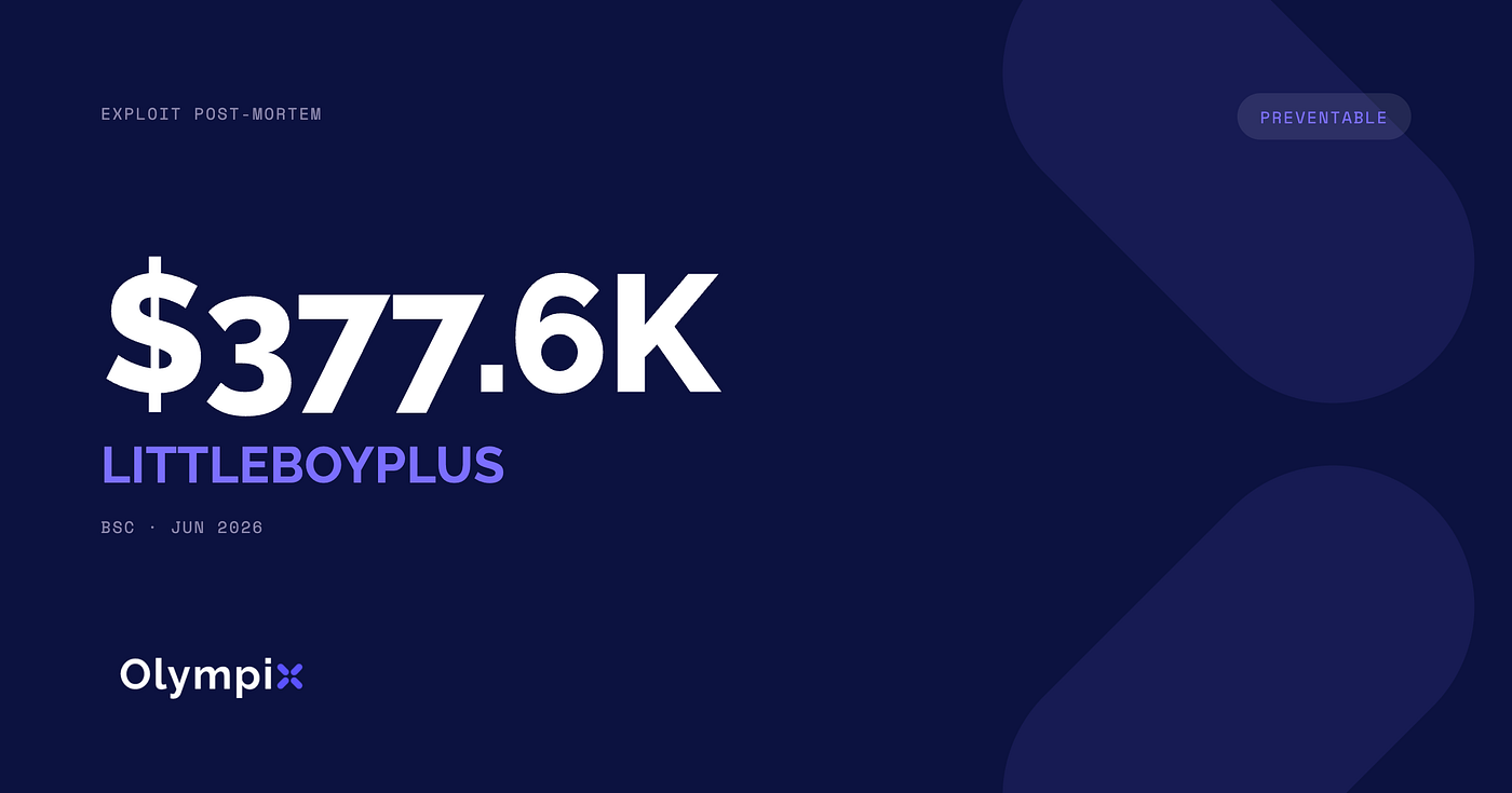 Three Harmless Calls, One $377.6K Drain: The LittleBoyPlus Exploit