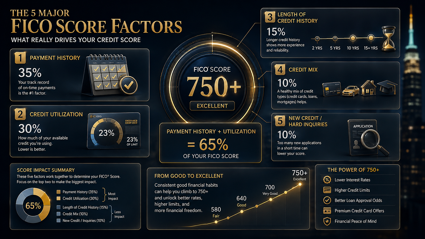 The 750+ Credit Score Blueprint: How to Hack the FICO System in 30 Days