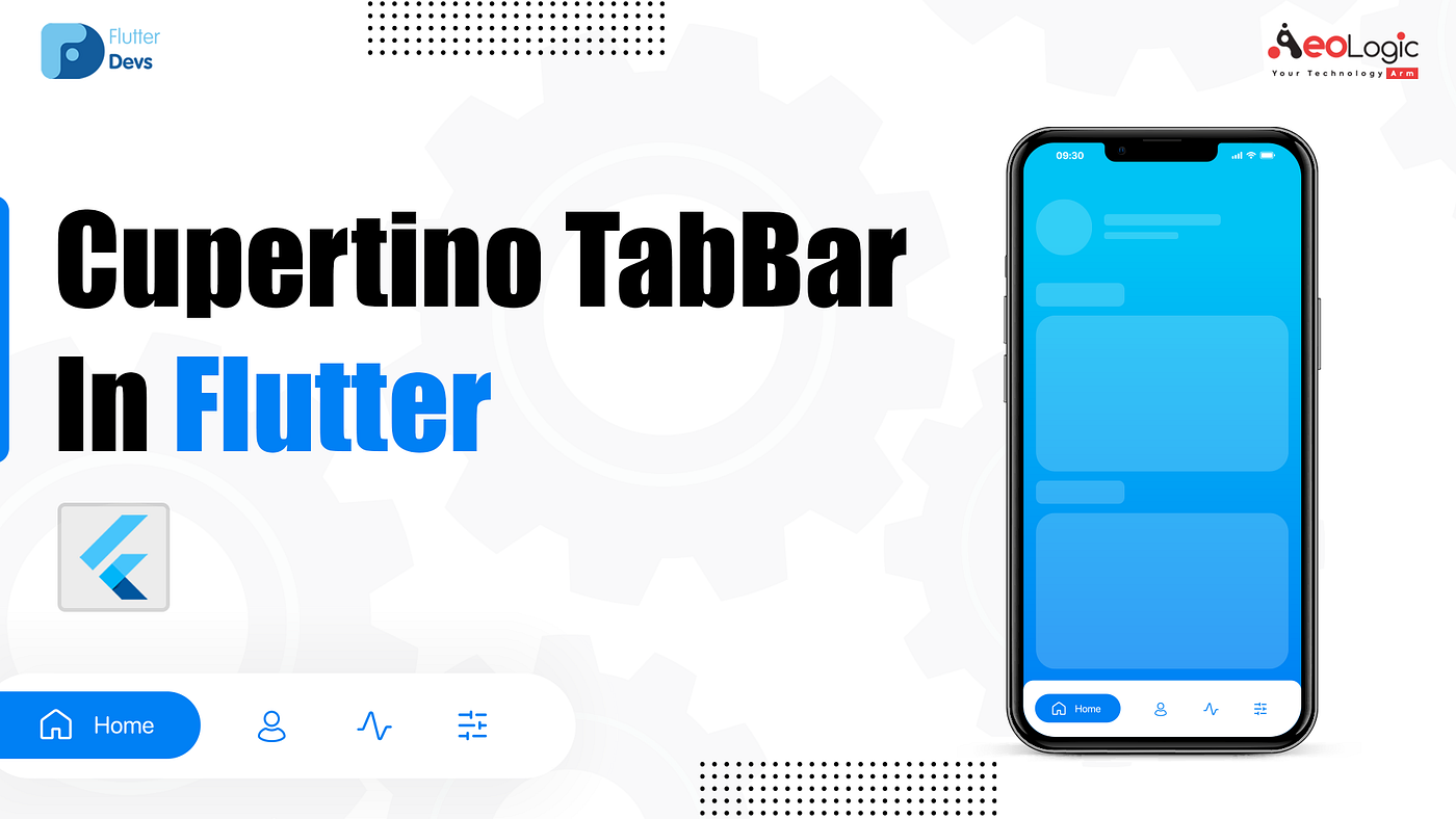 Cupertino TabBar In Flutter. It is the only ios style bottom tabbar… | by  Shaiq khan | FlutterDevs