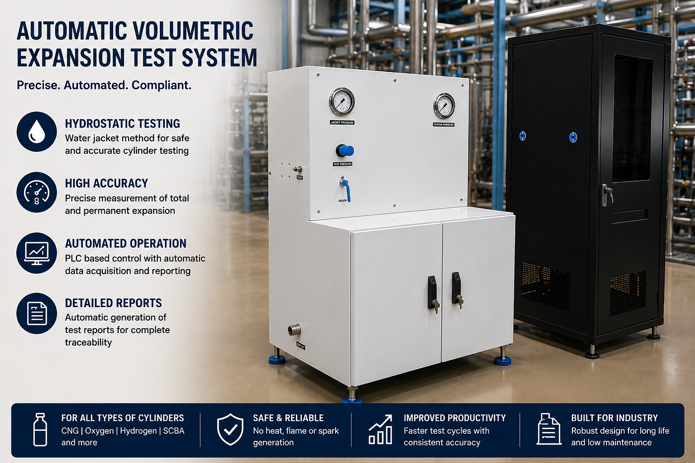 What is Volumetric Expansion Testing? The Definitive Guide to Hydrostatic Gas Cylinder Testing