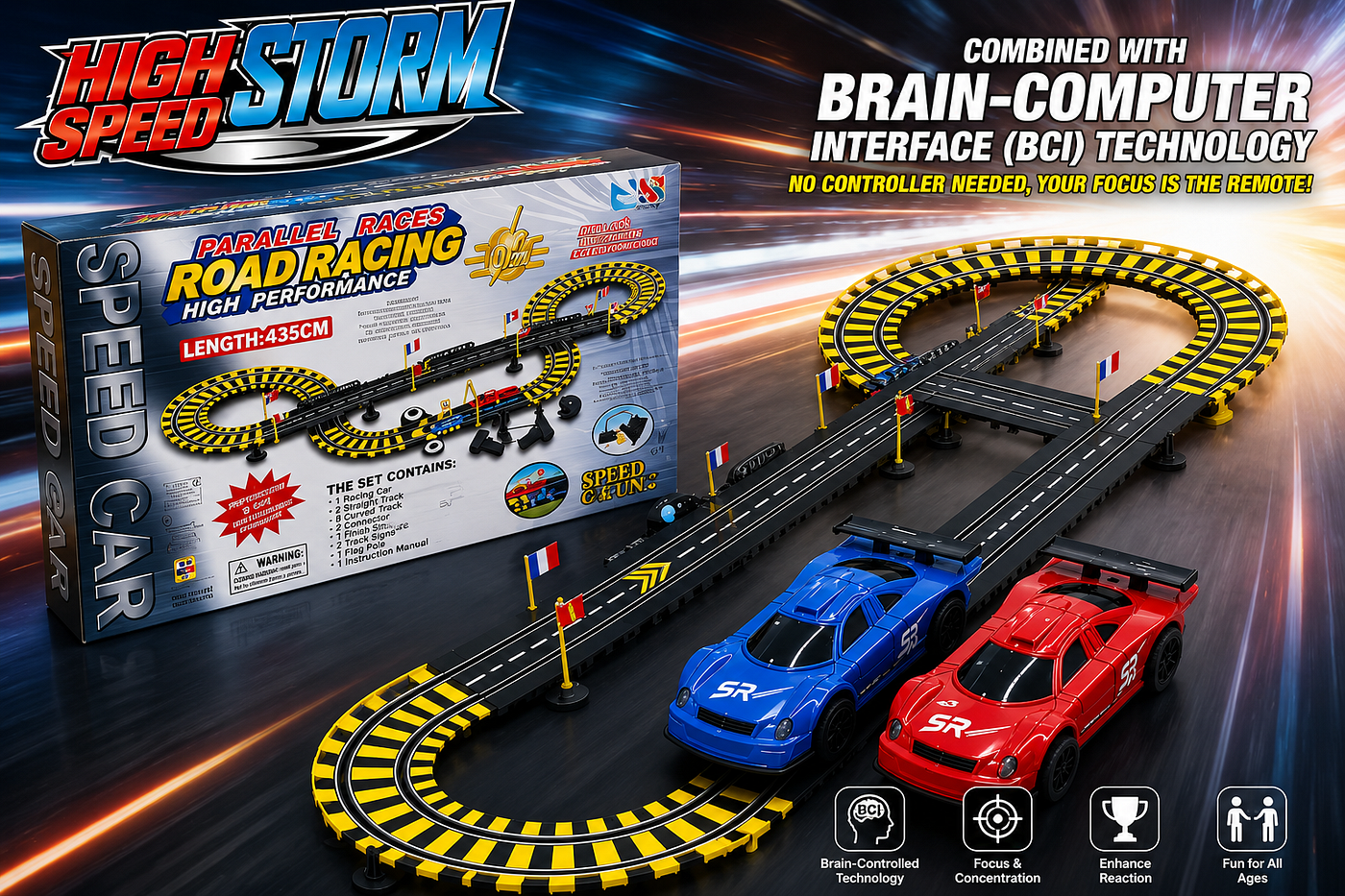 Space Meets Innovation: A Deep Dive into the YuGou brain-controlled racing car
