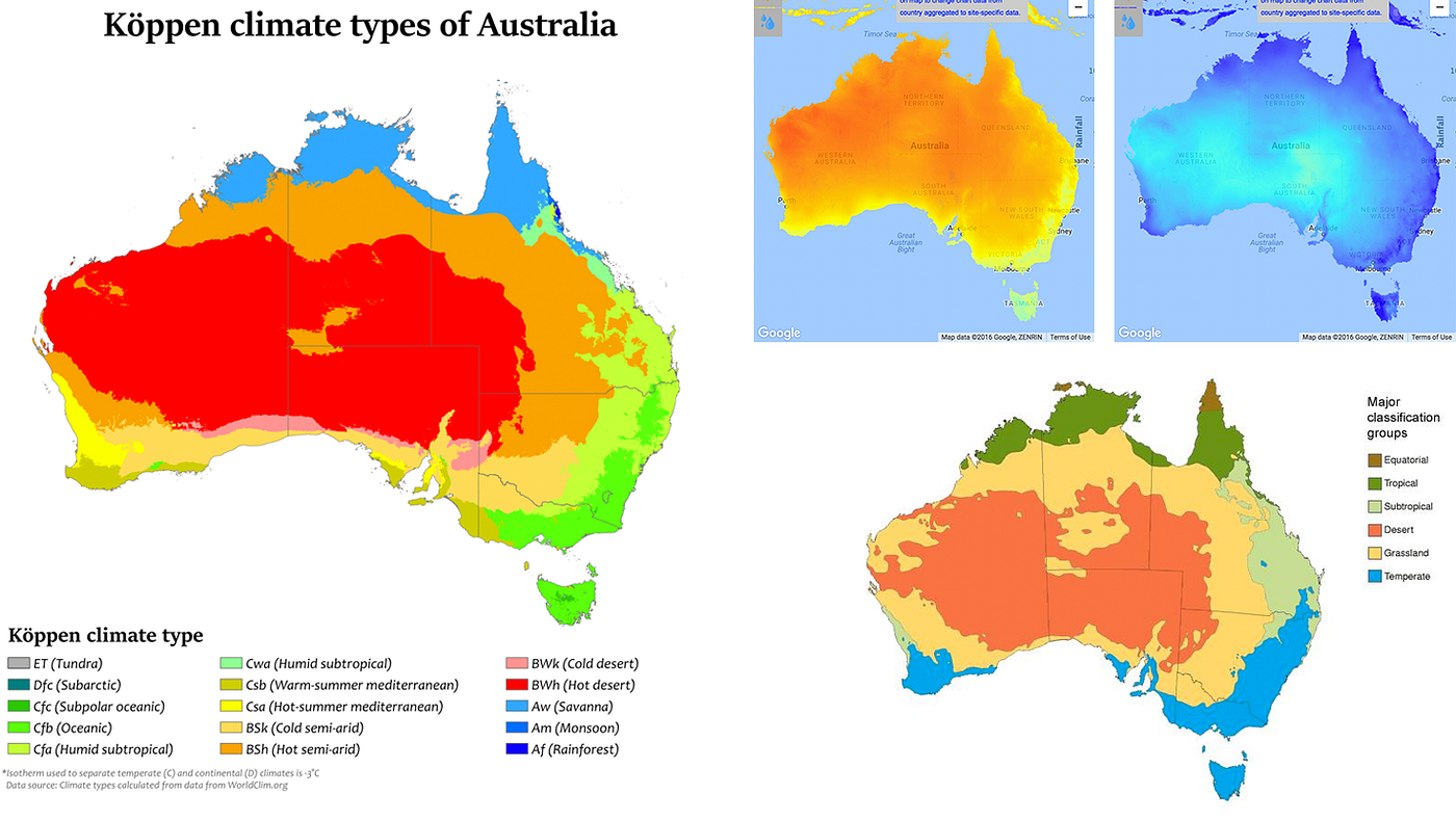 Australia's Climate Zones