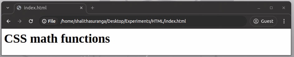 clamp function preview