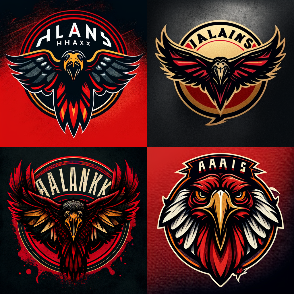 Atlanta Hawks logo concept on Behance